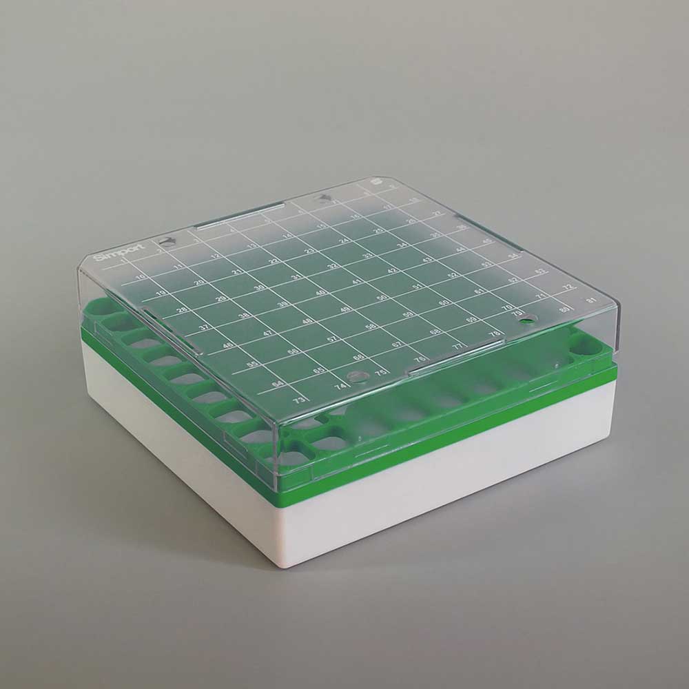 81 Plätze Cryobox Grün (4 Stk.)