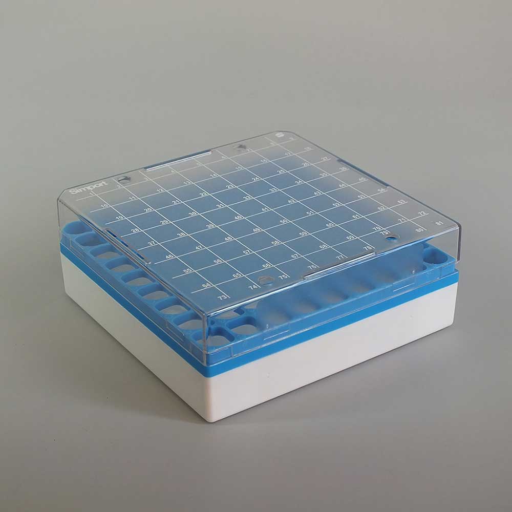 81 Plätze Cryobox Blau (4 Stk.)