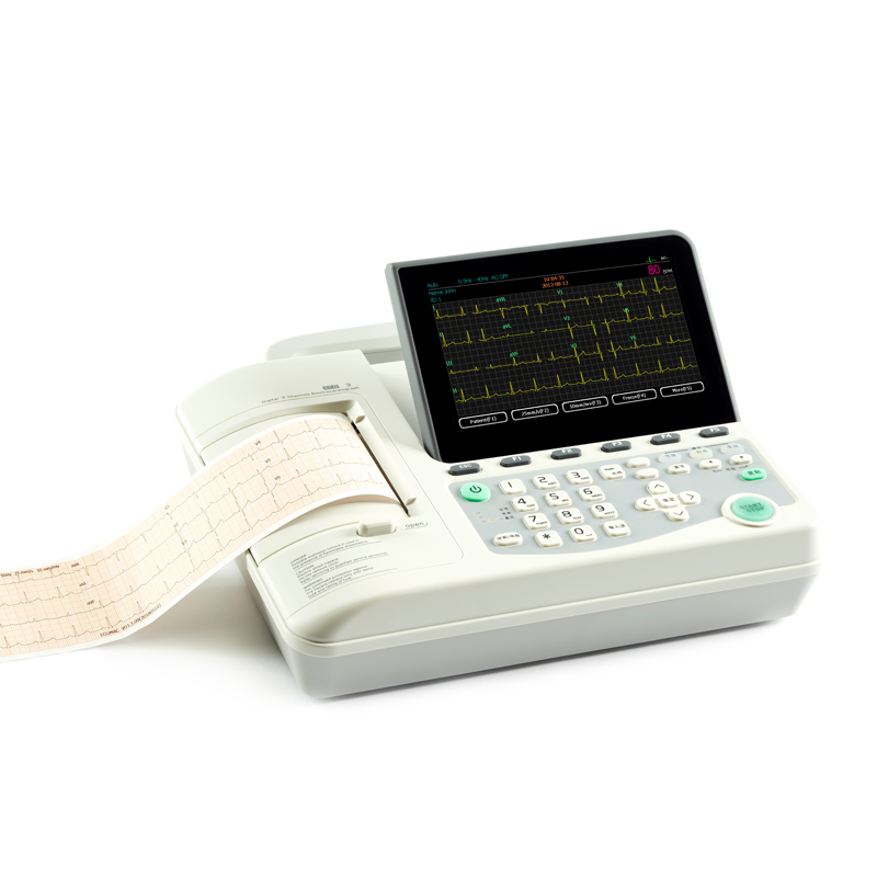 CARDIO E3 EKG mit 7-Zoll-LCD