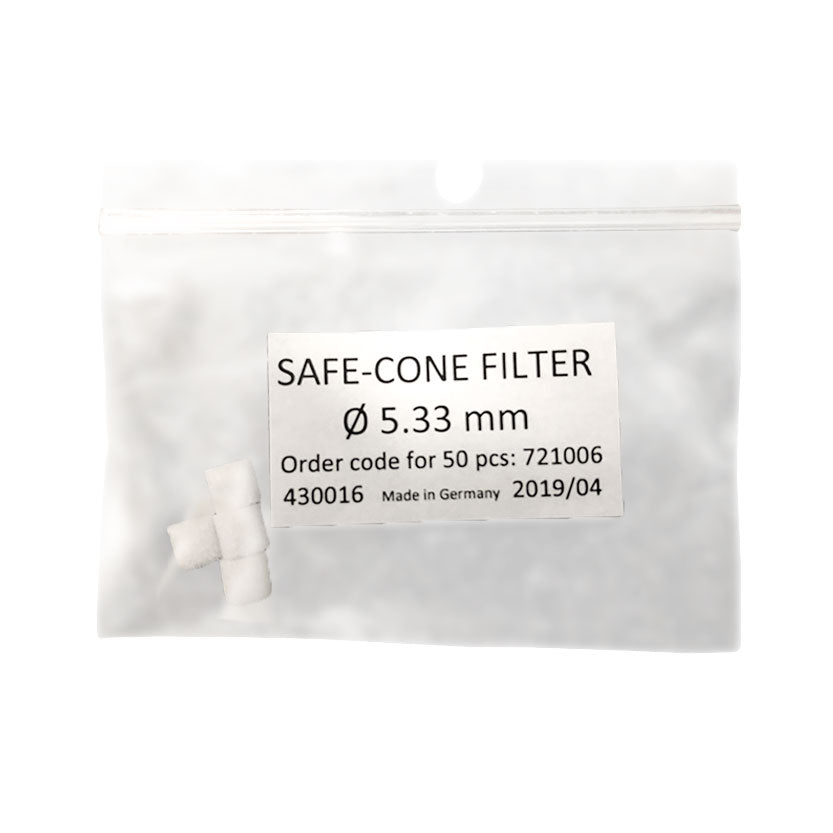 Pipetten Ersatzfilter 5.33 mm Ø (50 Stck.)