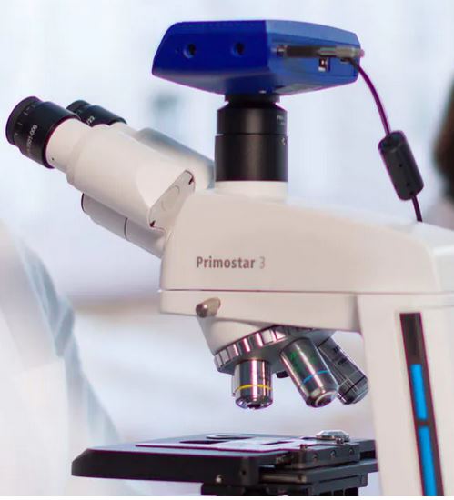 Mikroskop ZEISS Primostar 3 mit ext. HD-Kamera