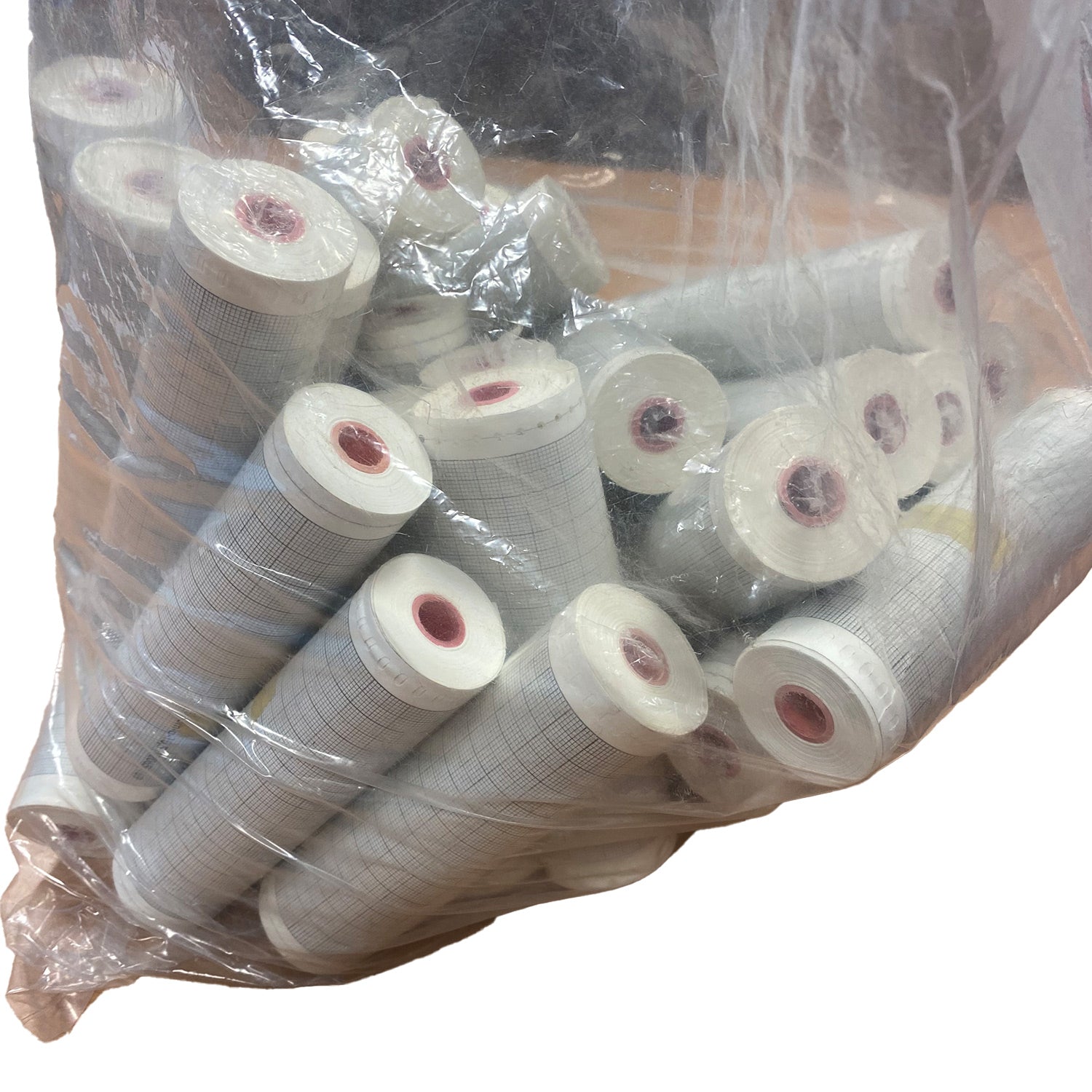 Konvolut CTG-Papierrollen (B14 (12cm), 33 Rollen