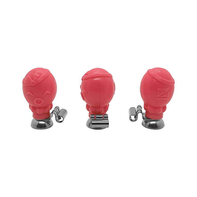 Brustwand-Elektrode Kinder,4mm,rosa (3 Stck)