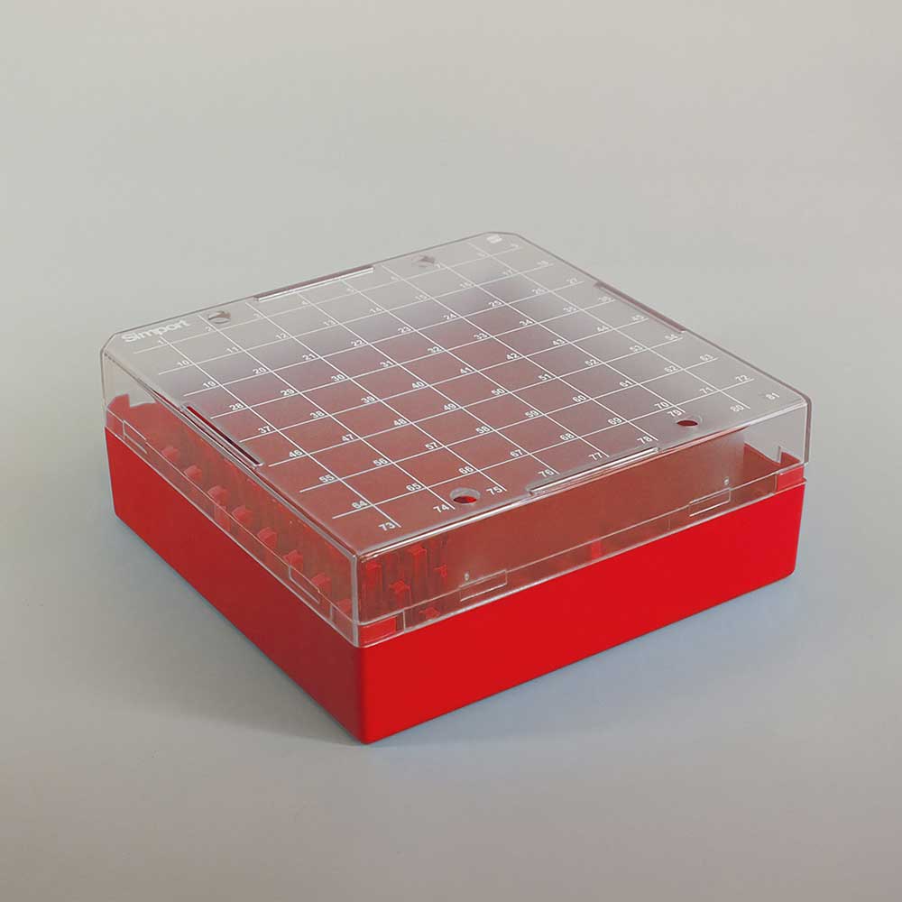 100 Plätze Cryobox Rot (4 Stk.)
