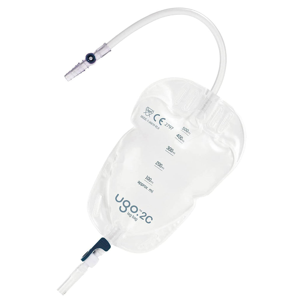 Ugo 2C, Beinbeutel 500ml, 25cm, Schwenkh (10 Stck)