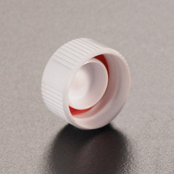 APEX(+) Flacher Schraubdeckel mit O-Ring, weiß (kein Einsatz möglich) (1000 Stk.)
