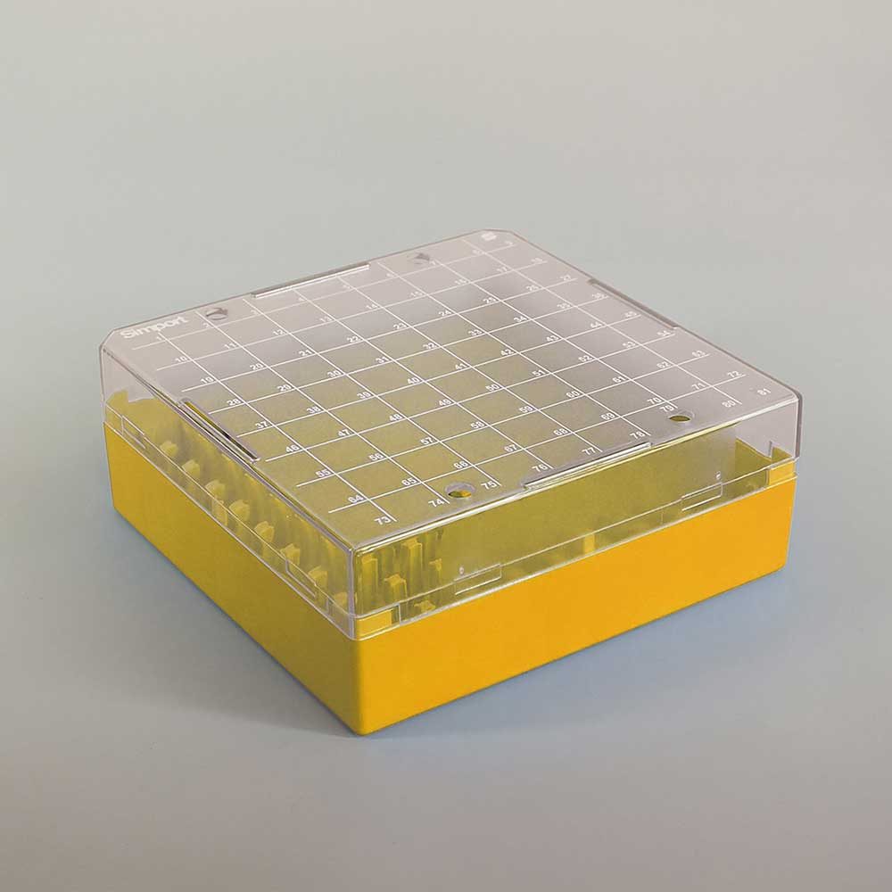 100 Plätze Cryobox Gelb (4 Stk.)