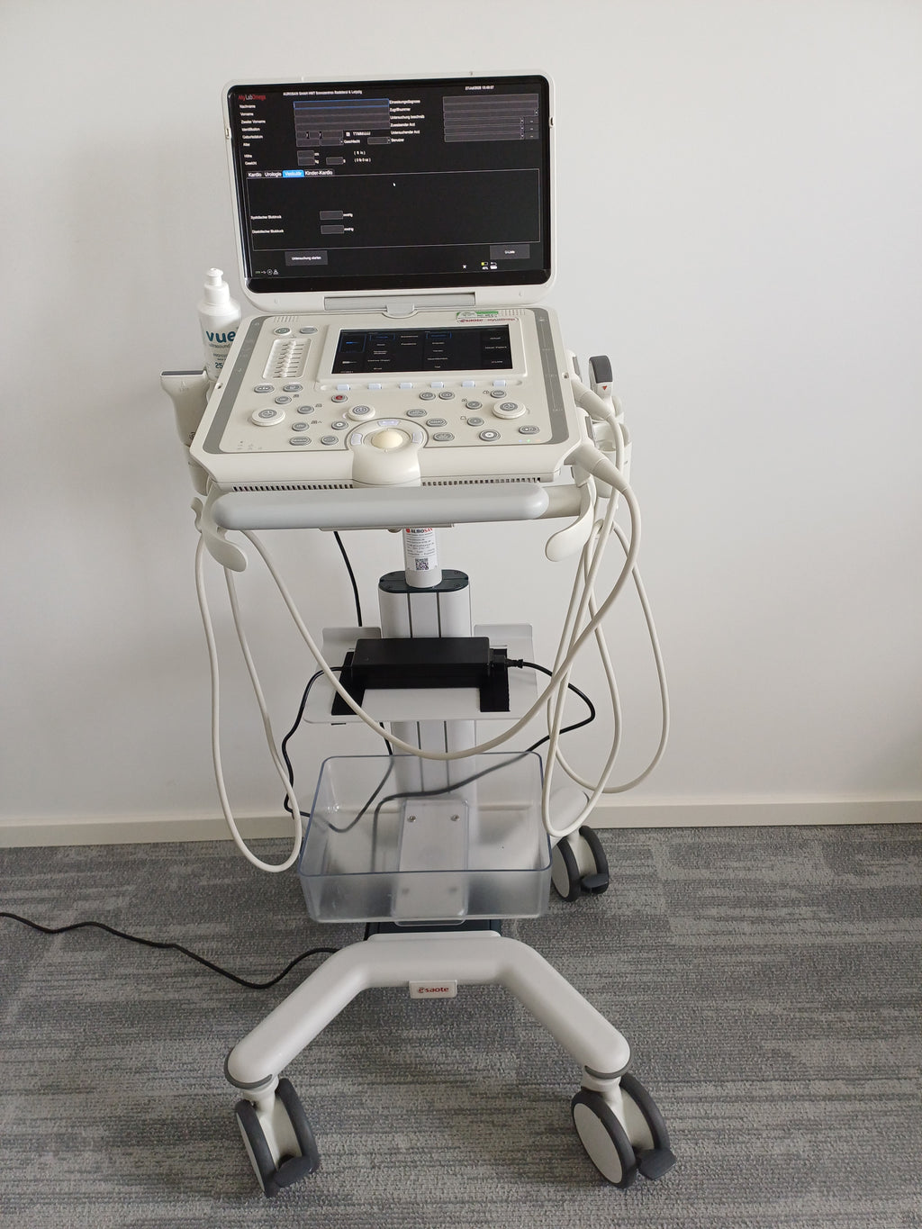Ultraschallgerät esaote MyLab Omega BJ 23 Demogerät GI mit Trolley, 2 Sonden