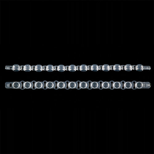 0.2ml PCR 12-strip caps - Natural (80 p.)
