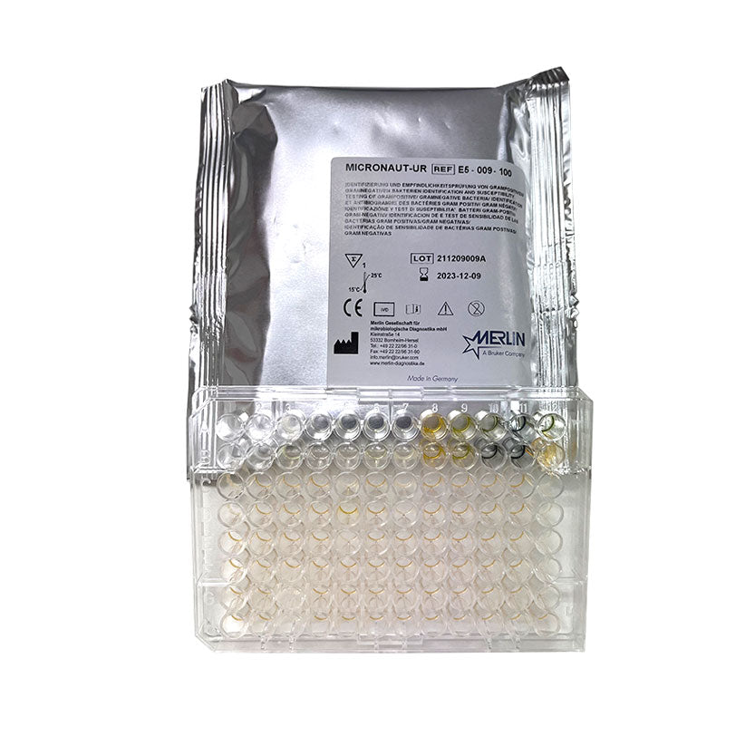 MICRONAUT-UR Platten + Folien (ID+AST; 100 je 1 Test)