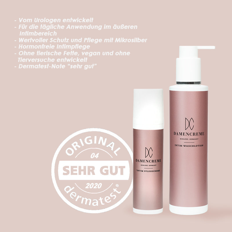DAMENCREME Intim Pflegeset (75/200ml)