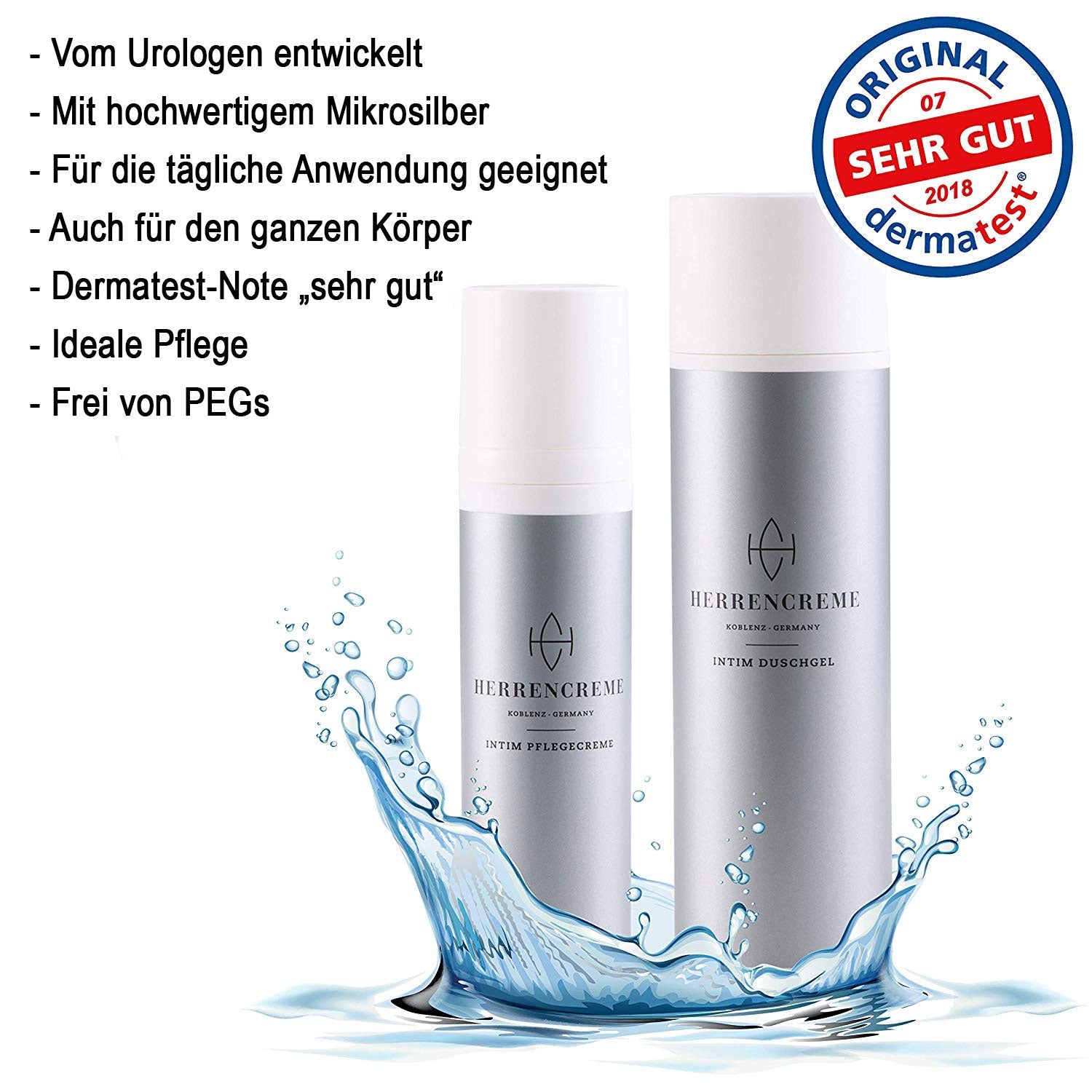 Gel de ducha íntimo para hombre (200 ml)