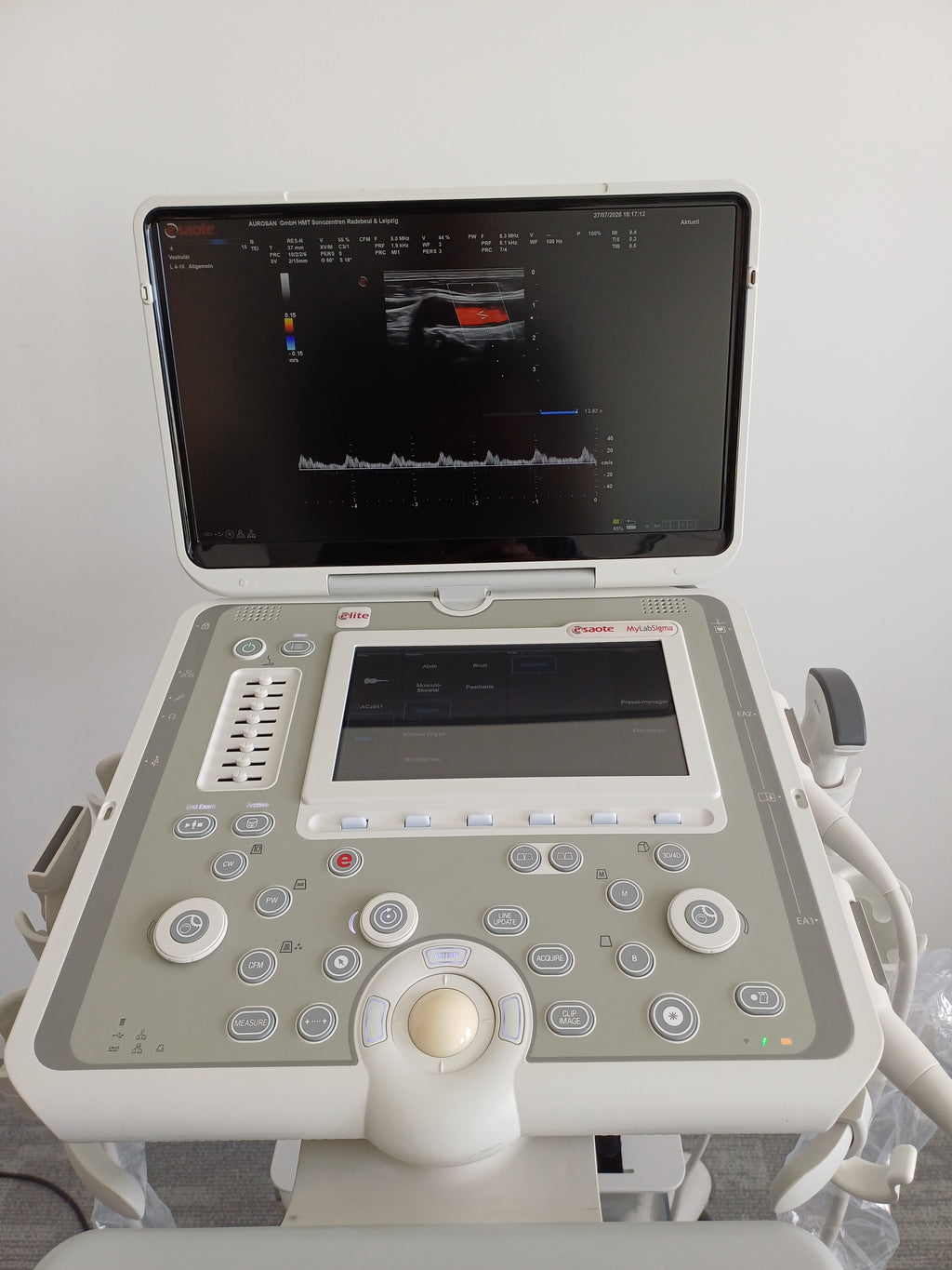 Ultraschallgerät esaote MyLab Sigma Elite BJ 20/21 Demogerät GI, Vasc, DICOM mit 2 Sonden