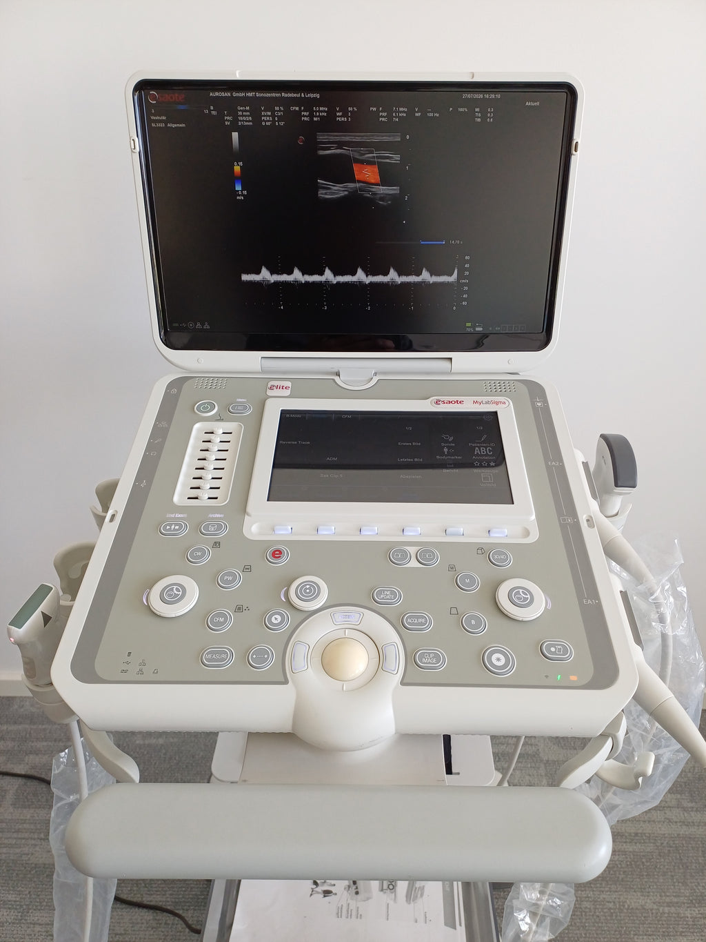 Ultraschallgerät esaote MyLab Sigma Elite BJ 20/21 Demogerät GI, Vasc, DICOM mit 2 Sonden