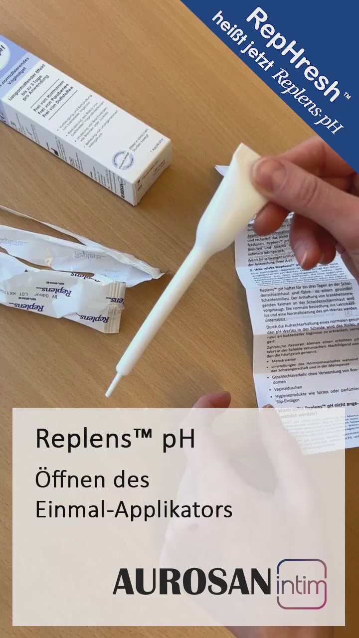 Replens™ pH (anteriormente RepHresh™; 9 aplicadores)