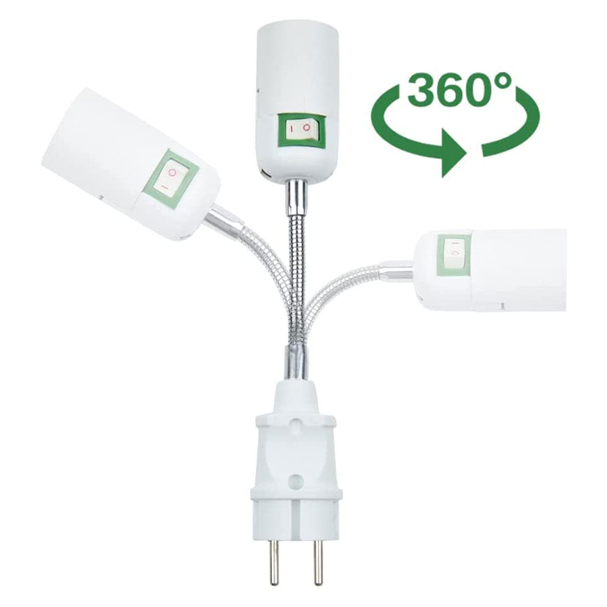 UV-C Lampe mit flexiblem Steckersockel