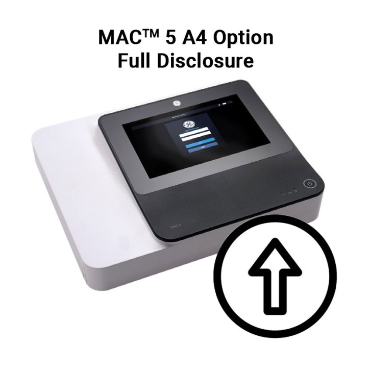 GE MAC 5 A4 Full Disclosure - 5min. pdf-Bericht über vollst. Aufzeichnung