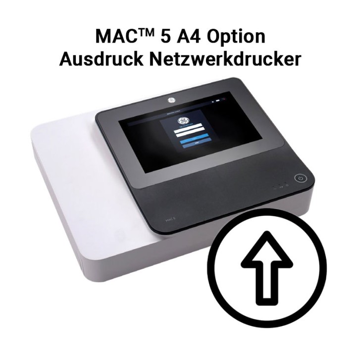 GE MAC 5 A4 Netzwerkdruck-Unterstützung