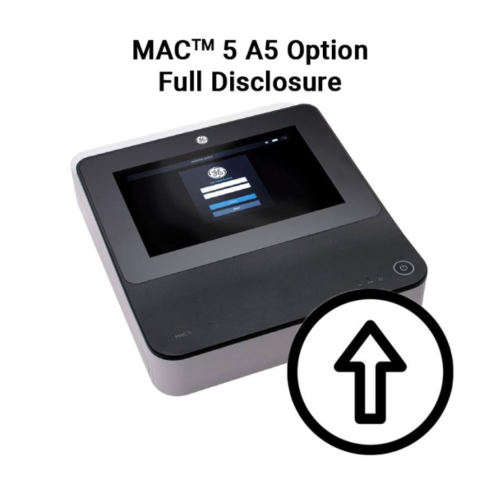 GE MAC 5 A5 Full Disclosure - 5min. pdf-Bericht über vollst. Aufzeichnung