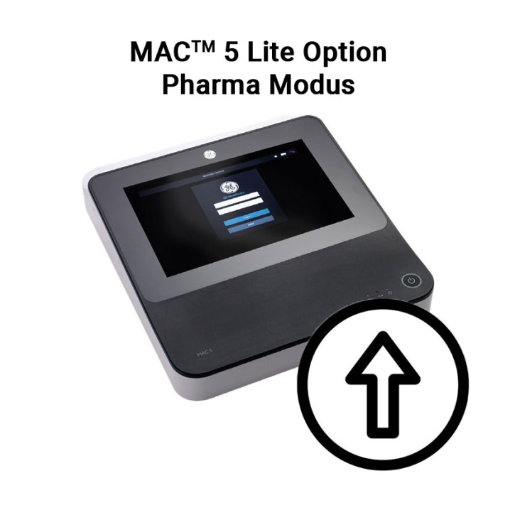 GE MAC 5 Lite Pharma Modus -Unterstützung der Bestimmungen von 21CFR Part 11