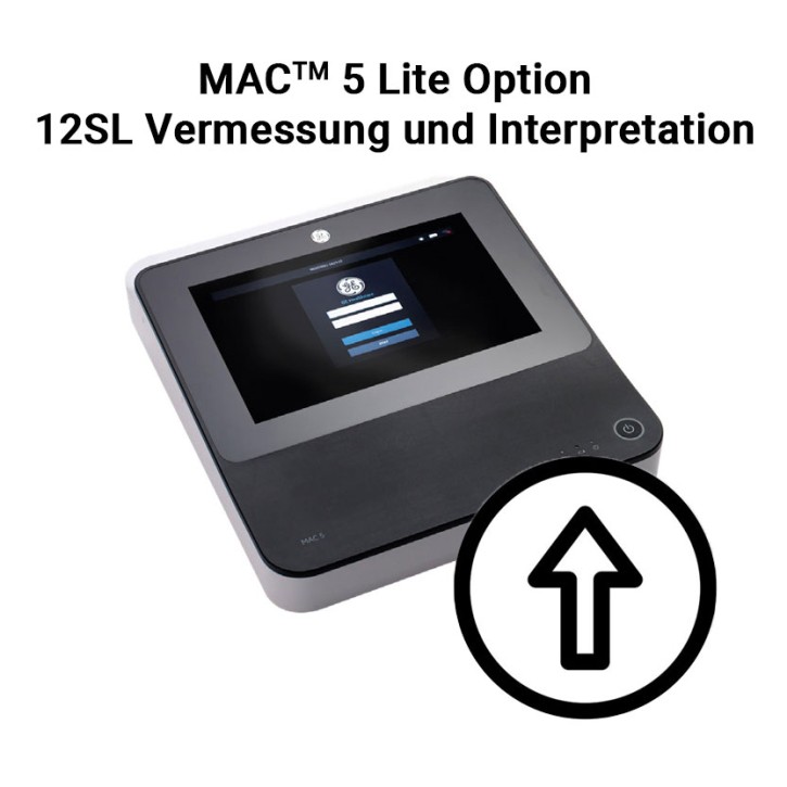 GE MAC 5 Lite 12SL Vermessung und Interpretation