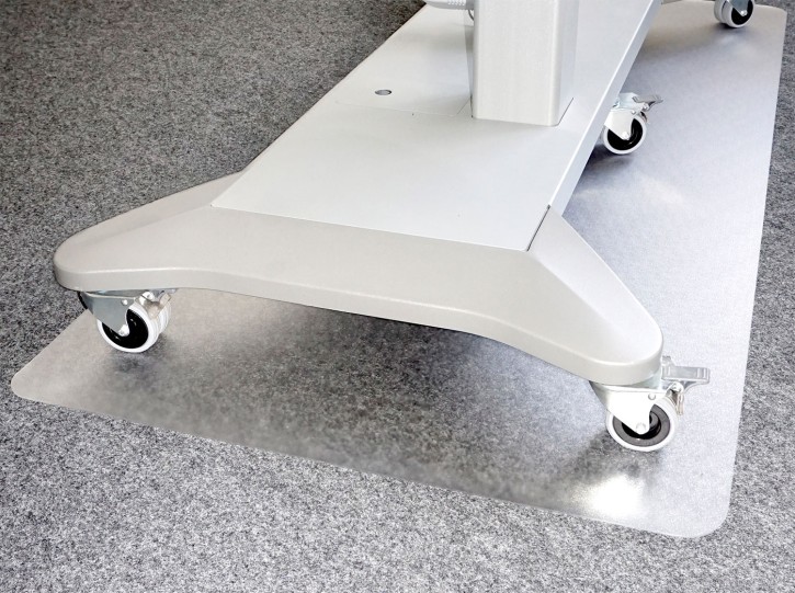 Floor protection mat (180 x 80 cm) for ergoselect recumbent ergometers