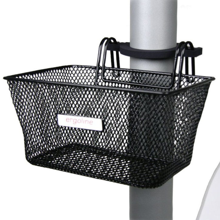 Storage basket with holder (only) for optibike basic/plus