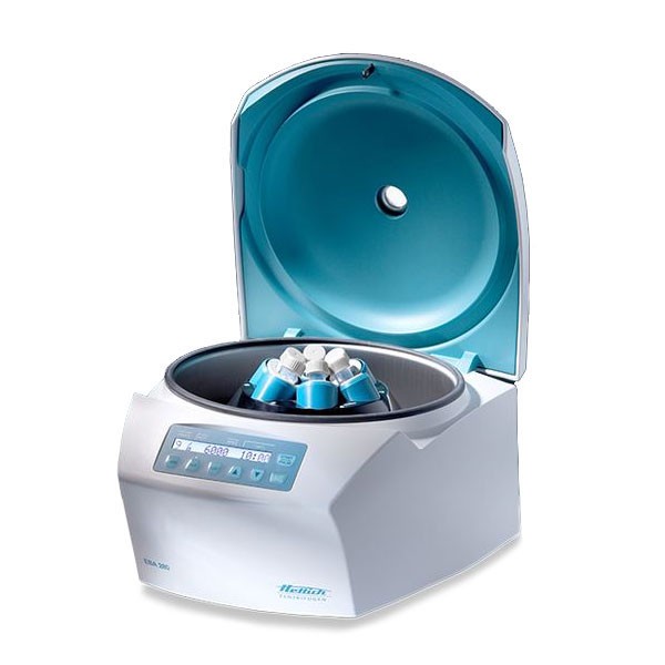 Centrifuge EBA 280 including swing-out rotor