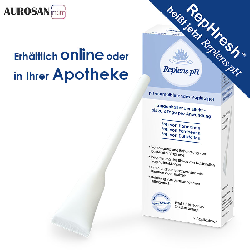 RepHresh™ is now called Replens™ pH (9 appl.)-MD-CD-REPH9