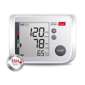 Blood pressure monitor boso medicus prestige S (1 piece) incl. Stand.RR and XL cuff + case