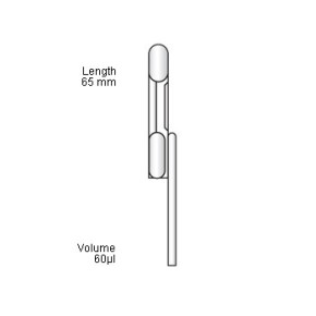 60µL Dual Bulb Pastette (10x500 p.)