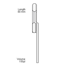 150µL Dual Bulb Pastette (5000 p.)