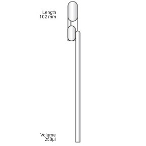 250µL Dual Bulb Pastette (5000 p.)