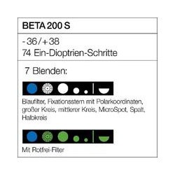 BETA 200 S LED ophthalmosope set